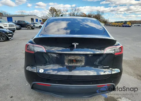 2021 Tesla Model Y из США, поврежденный, VIN 5YJYGDEE5MF145813